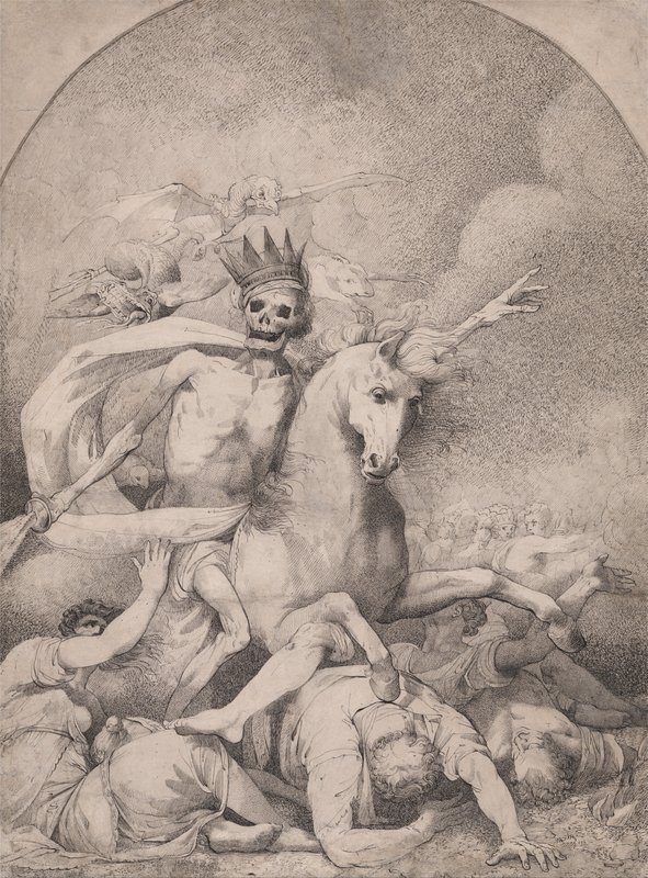 John Hamilton Mortimer - Death